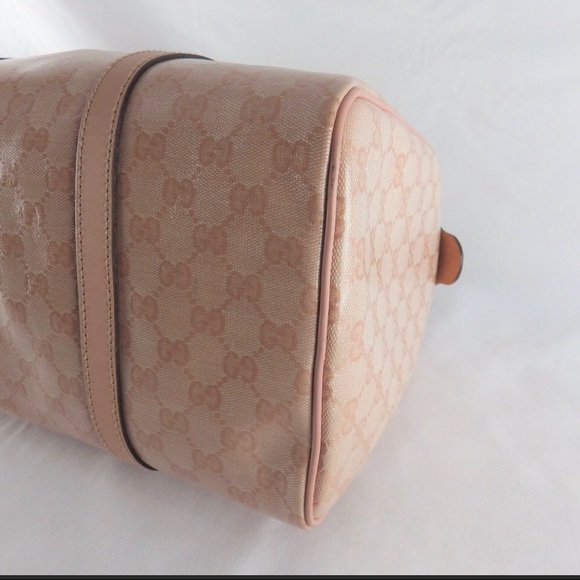 Authentic Gucci Joy Boston Patent Coated Canvas - Picture 4 of 7